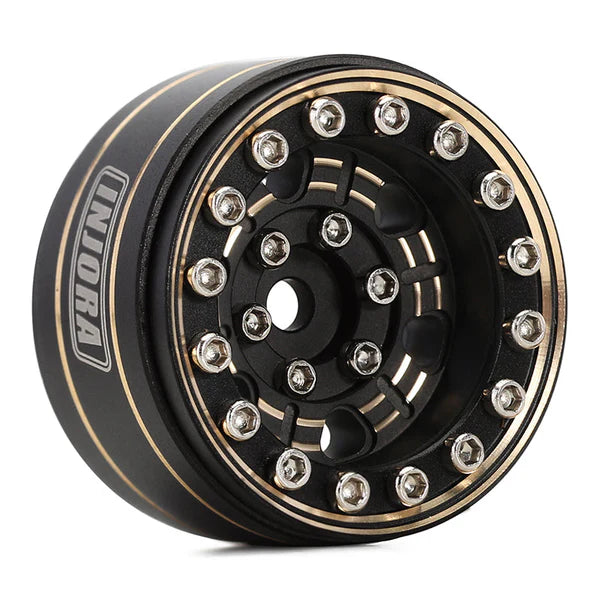 INJORA 1.0" 47g/pcs Brass -3.15mm Offset Wheels for Micro Crawlers