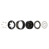 INJORA 1.0" 47g/pcs Brass -3.15mm Offset Wheels for Micro Crawlers