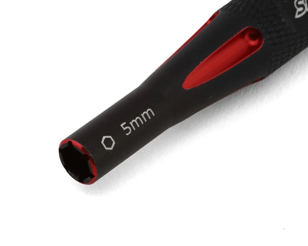 Samix Aluminum Wheel Nut Wrench (4mm/5mm) (Red)