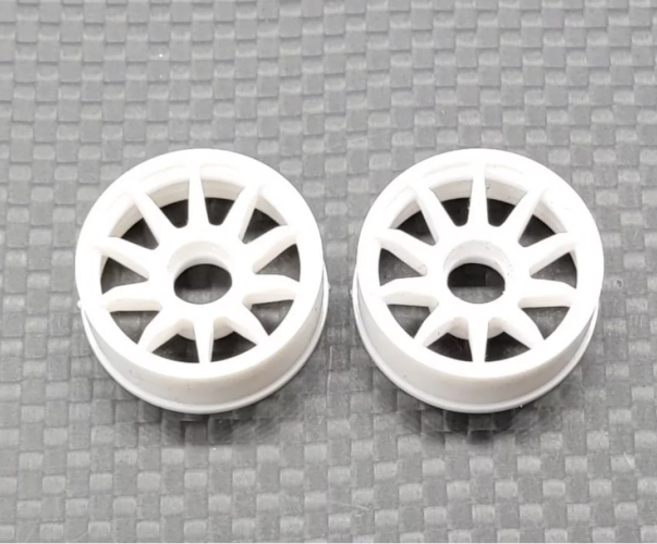 GL Racing White RWD Rims (W-0) - Iron City RC Hobbies