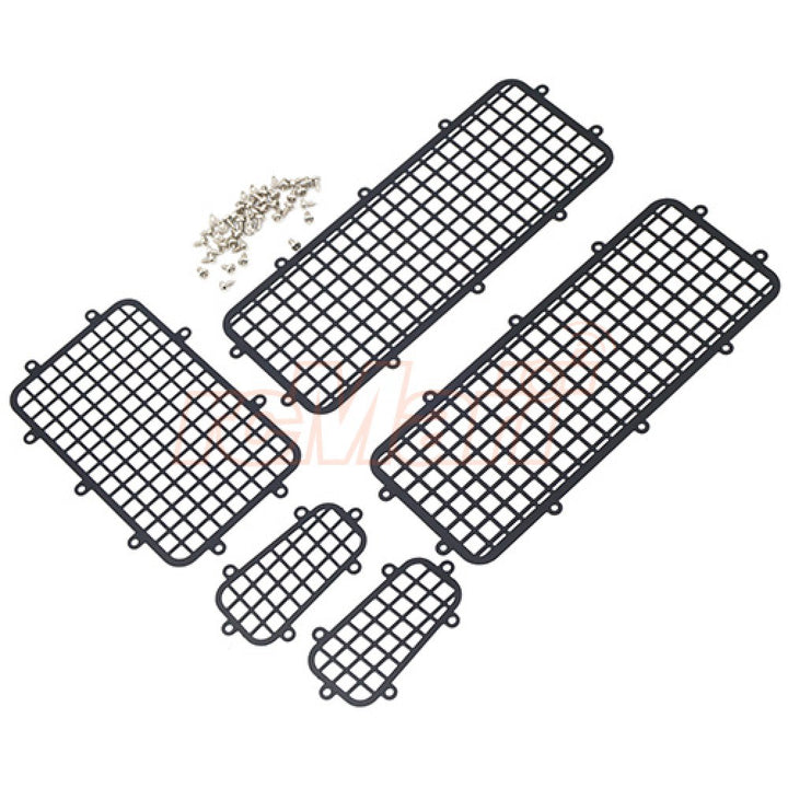 Windows Guard Set Fits TRX-4 Black - Iron City RC Hobbies