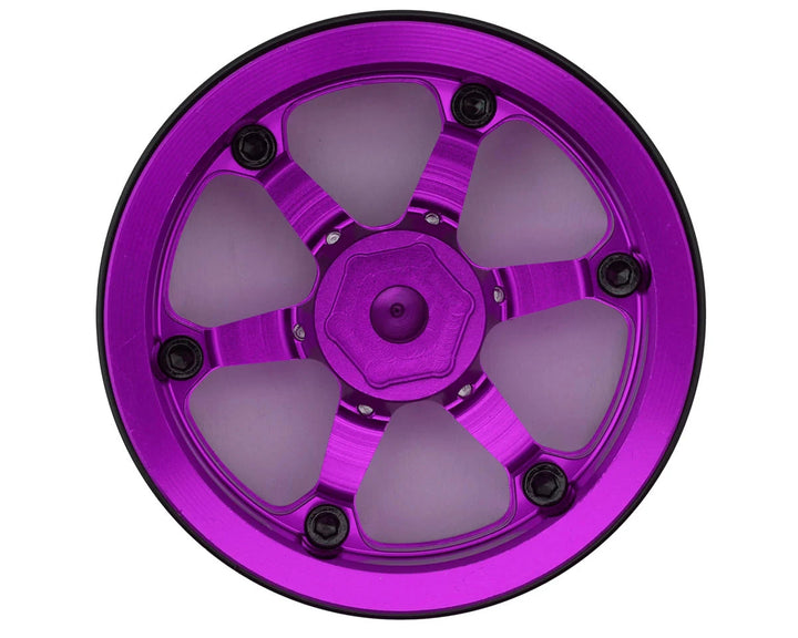 Treal Hobby Type 4P 1.9" 6-Spoke Beadlock Wheels (4)