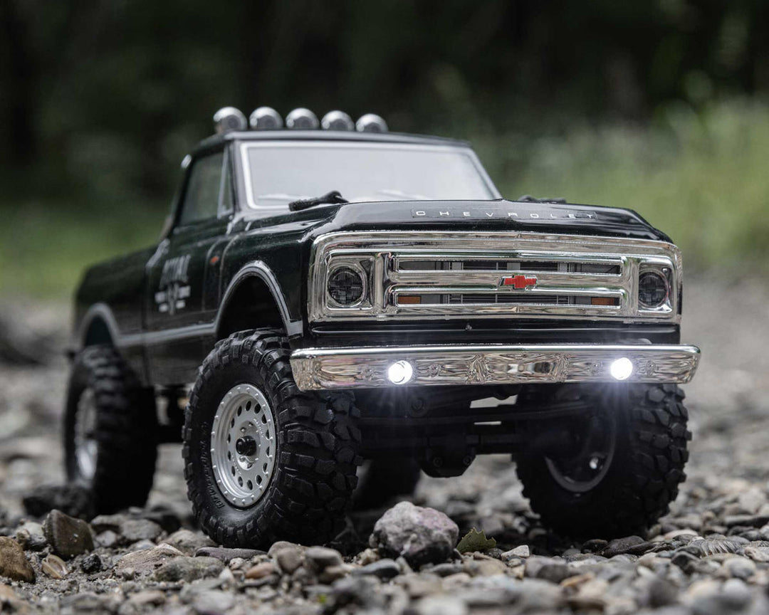 Axial SCX24 1967 Chevrolet C10 1/24 4WD RTR Scale Mini Crawler (Black) w/2.4GHz Radio - Iron City RC Hobbies