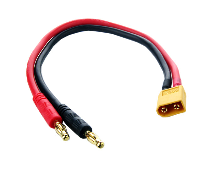 XT60 Charging Adapter with Banana 4mm Plugs - Iron City RC Hobbies