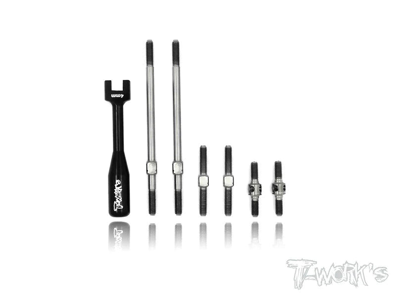 Xray RX8/RX8 2012 Titanium Turnbuckle Set - Iron City RC Hobbies