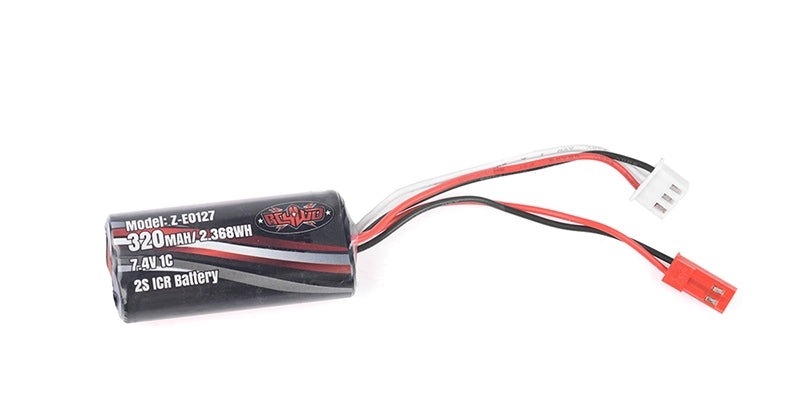 RC4WD 7.4V 320mAh Lithium Ion Battery W/ Balance Plug - Iron City RC Hobbies