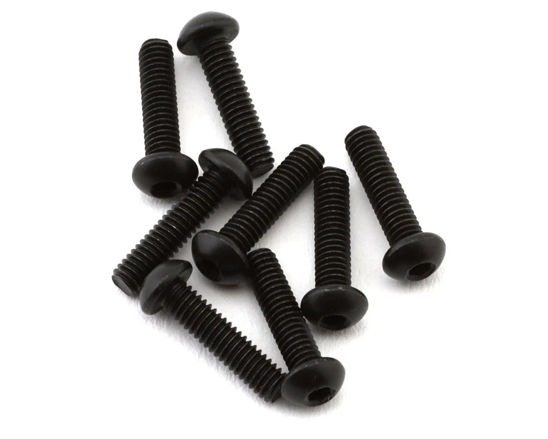 Yokomo 2.5mm Button Head Socket Screws (8) (10mm)