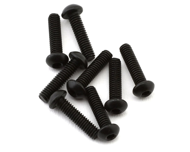 Yokomo 2.5mm Button Head Socket Screws (8) (10mm)