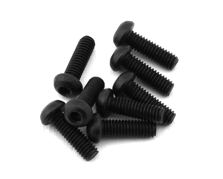Yokomo 2.5mm Button Head Socket Screws (8) (10mm)