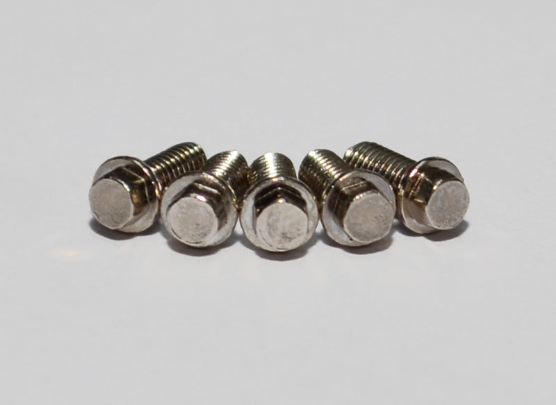 RC4WD Miniature Scale Hex Bolts (M2.5 x 6mm) (Silver) - Iron City RC Hobbies