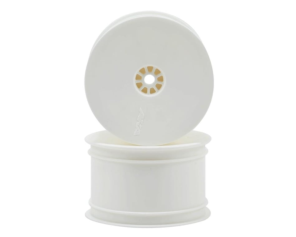 AKA 12mm Hex "HEXlite" 2.2 Rear Wheels (2) (B6/22/RB6/ZX6) (White) (23202W) - Iron City RC Hobbies