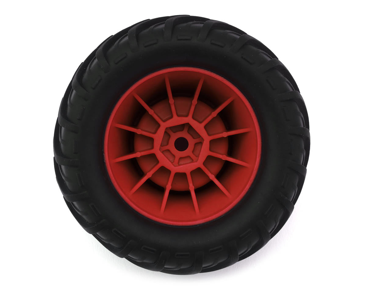 Arrma Grom dBoots Chevron MT Pre-Mounted Tires (Red) (4) (Gorgon/Quake)
