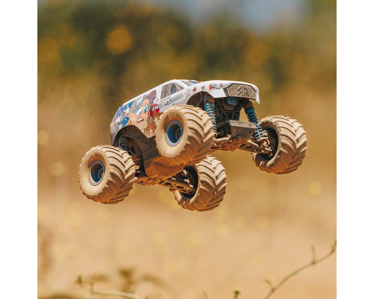Arrma Freedom Flyer Grom 1/16 4x4 RTR Brushed Monster Truck (White) w/SLT2 2.4GHz Radio, Battery & Charger