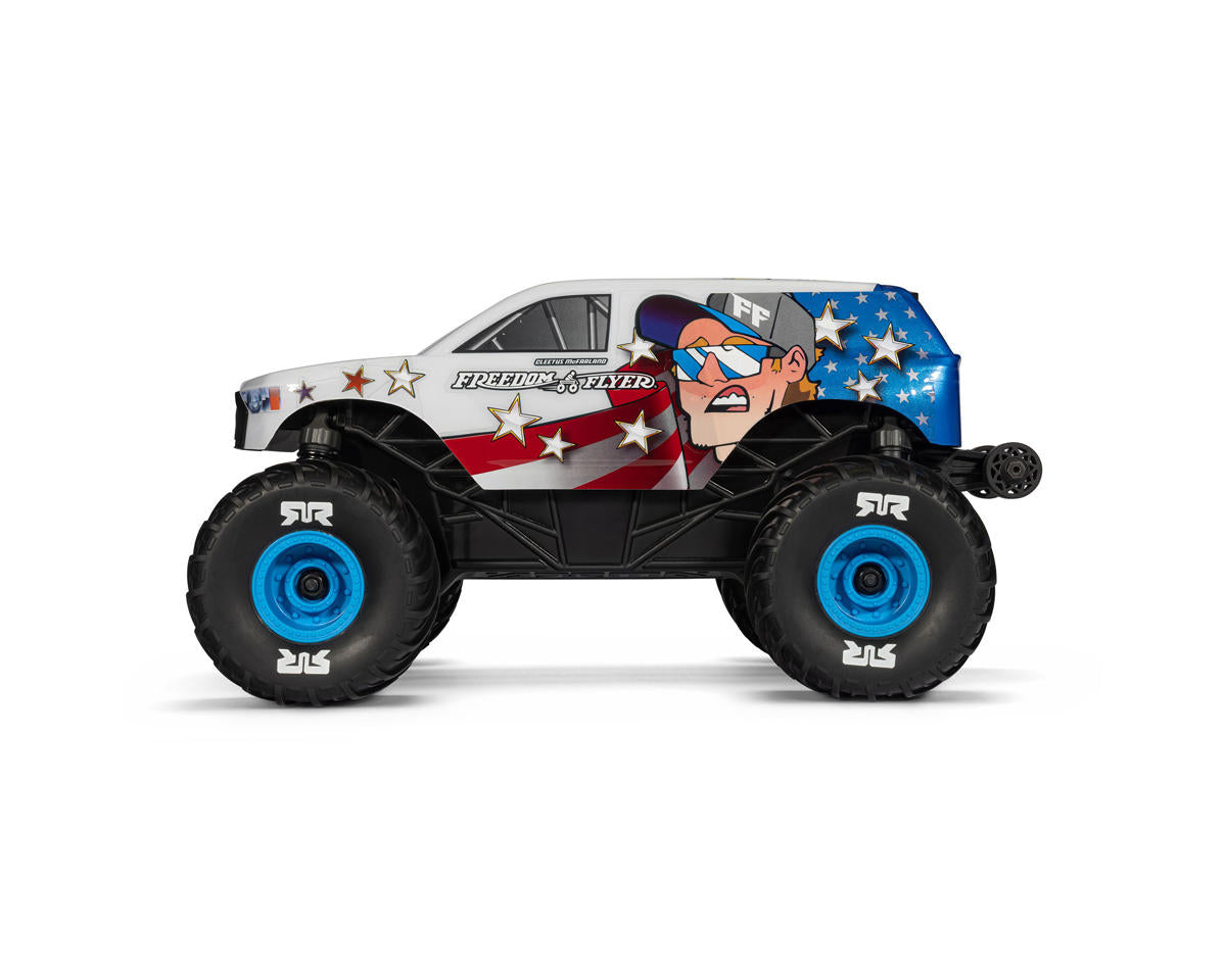 Arrma Freedom Flyer Grom 1/16 4x4 RTR Brushed Monster Truck (White) w/SLT2 2.4GHz Radio, Battery & Charger