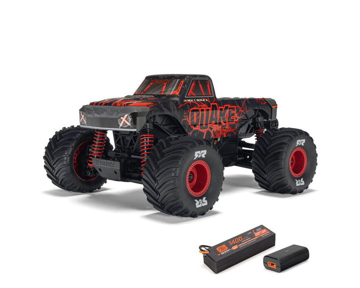 Arrma Quake Grom 4x4 1/16 RTR Brushed Monster Truck w/SLT2 2.4GHz Radio, Battery & Charger
