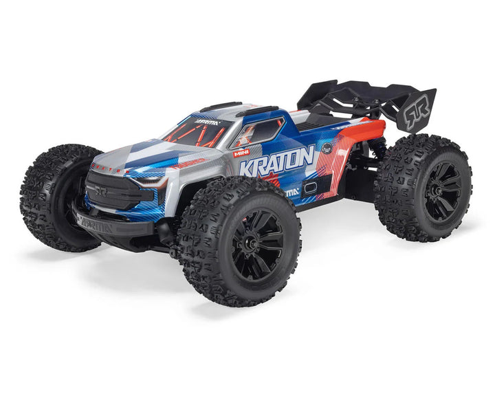Arrma Mini Kraton 3S BLX 4X4 1/16 RTR Brushless Speed Monster Truck (Choose Color) w/2.4GHz Radio, 3S LiPo Battery & Charger