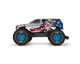Arrma Freedom Flyer 223S BLX 1/10 2WD RTR Brushless Monster Truck (White) w/SLT2 2.4GHz Radio, DSC, Battery & Charger