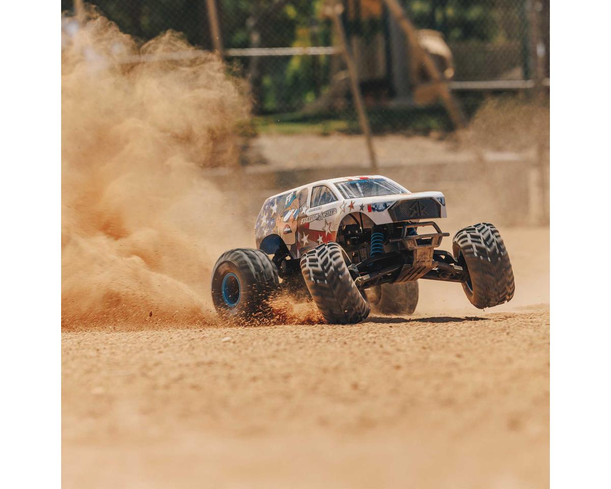 Arrma Freedom Flyer 223S BLX 1/10 2WD RTR Brushless Monster Truck (White) w/SLT2 2.4GHz Radio, DSC, Battery & Charger