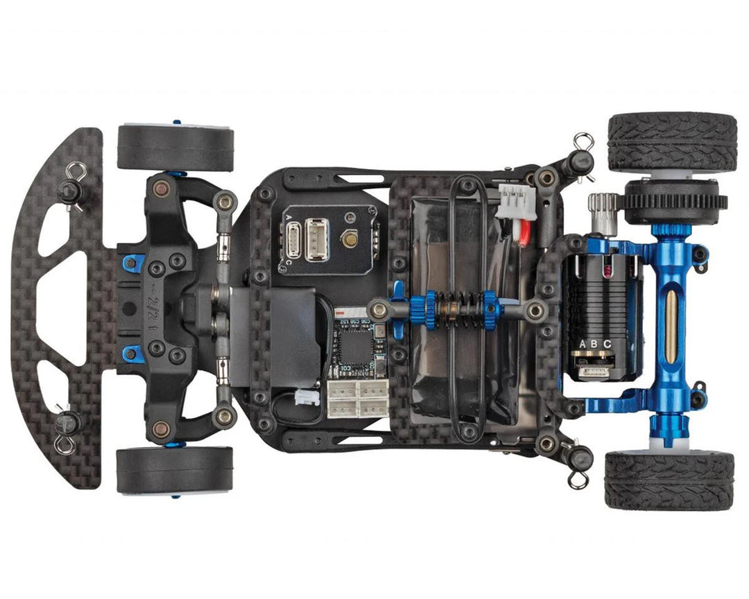 Team Associated RC28R 1/28 2WD Electric On-Road Competition Team Kit w/Mako X Body, Wheels & Tires (Clear)