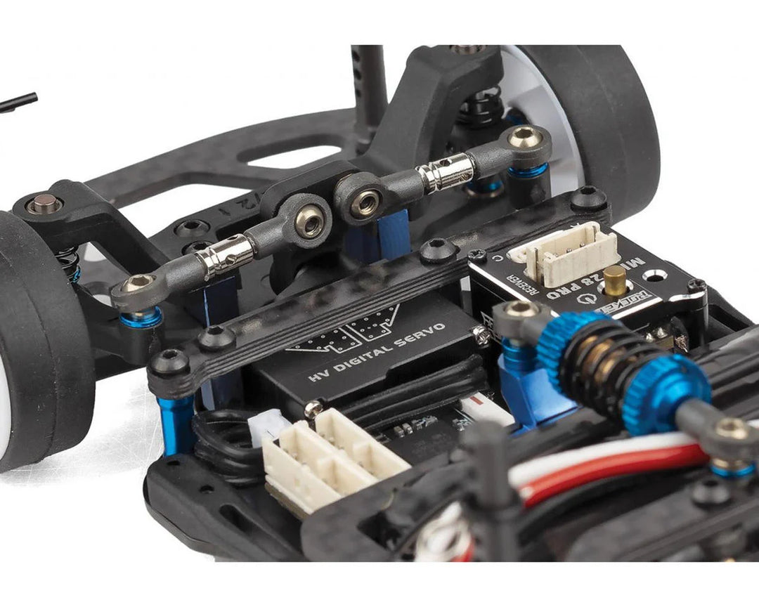 Team Associated RC28R 1/28 2WD Electric On-Road Competition Team Kit w/Mako X Body, Wheels & Tires (Clear)