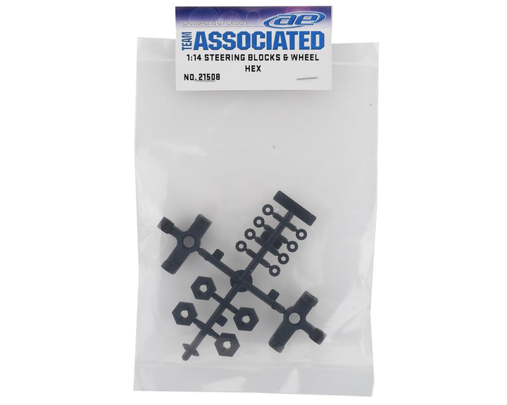 Associated Reflex 14B/14T Steering Blocks & Wheel Hex - Iron City RC Hobbies