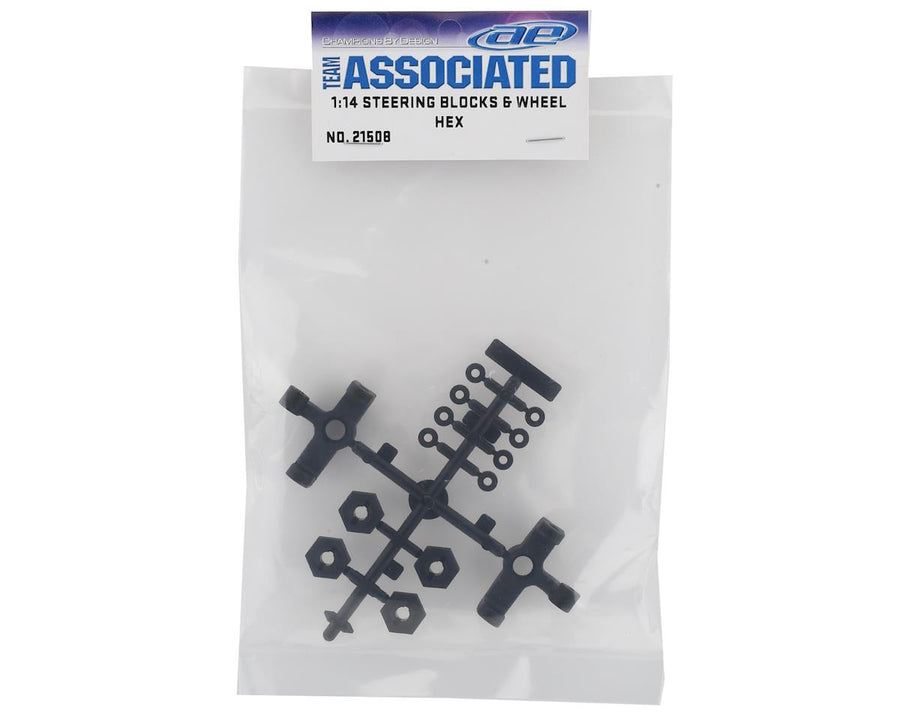 Associated Reflex 14B/14T Steering Blocks & Wheel Hex - Iron City RC Hobbies