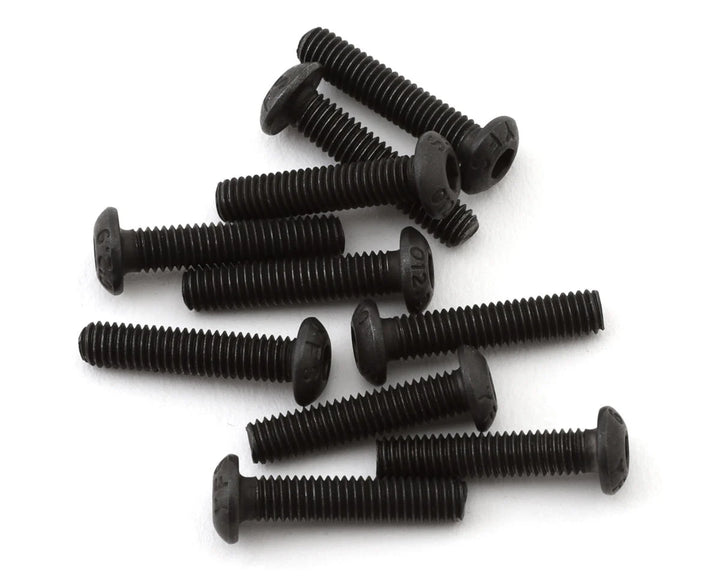 Team Associated M3 Button Head Hex Screw (10) (Choose Size)