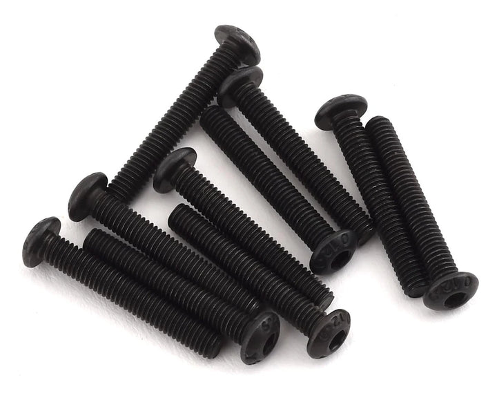 Team Associated M3 Button Head Hex Screw (10) (Choose Size)