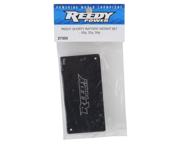Reedy Steel Shorty LiPo Battery Weight Set (20g, 34g, 50g)