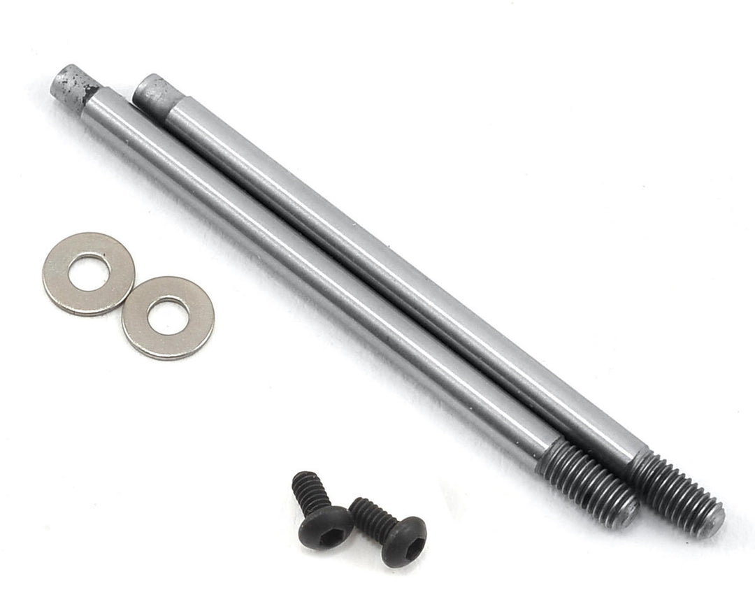 Associated 3x27.5mm V2 Chrome Screw Mount Shock Shaft (2) - Iron City RC Hobbies
