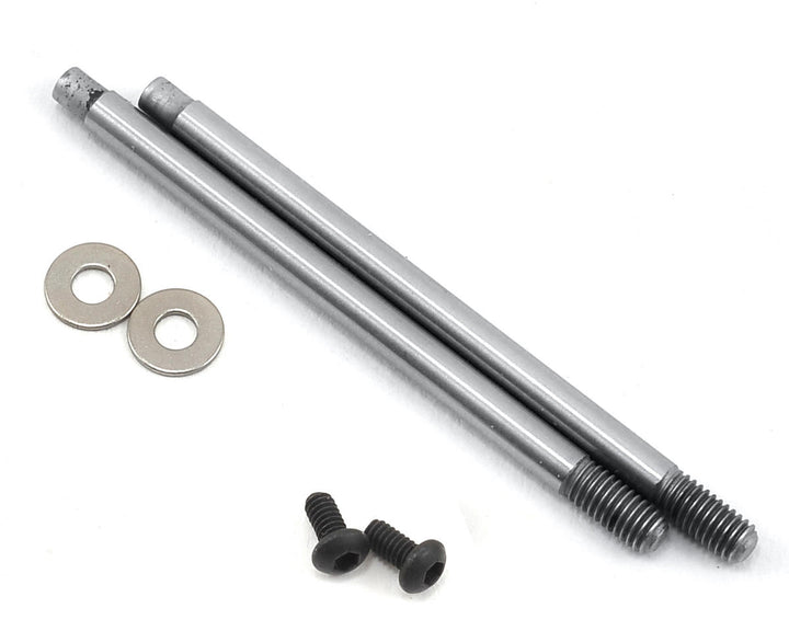 Associated 3x27.5mm V2 Chrome Screw Mount Shock Shaft (2) - Iron City RC Hobbies