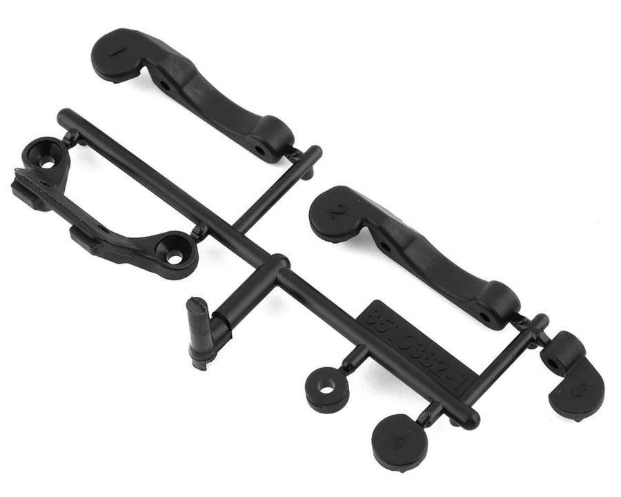 Team Associated RC10B6.4 Front Wing/Fan Mount & Battery Brace Shim Set (91978) - Iron City RC Hobbies