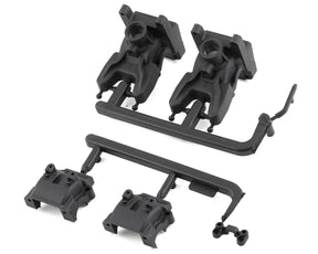 Associated FT RC10B74.2 Front Gearboxes (0 and 2 Diff Heights) Carbon - Iron City RC Hobbies