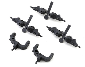 Team Associated > RC10 B7
Team Associated RC10B7 Factory Team Caster & Steering Blocks (Carbon) (92415) - Iron City RC Hobbies