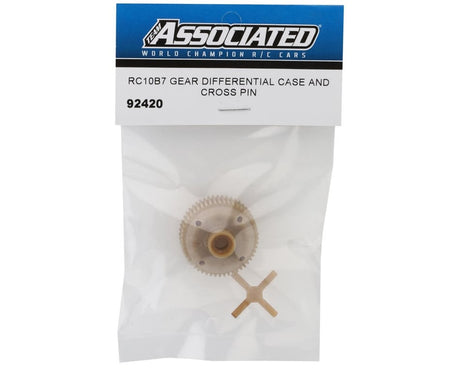 Team Associated RC10B7 Gear Differential Case & Cross Pins
(92420)
