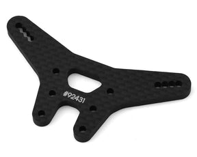 Team Associated RC10B7 Carbon Fiber Rear Shock Tower - Iron City RC Hobbies