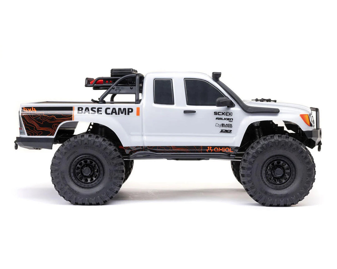 Axial SCX10 III "Base Camp" RTR 4WD Trail Truck (White) w/SLT3 2.4GHz Radio