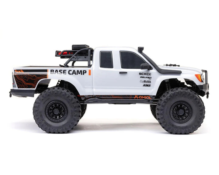 Axial SCX10 III "Base Camp" RTR 4WD Trail Truck (White) w/SLT3 2.4GHz Radio