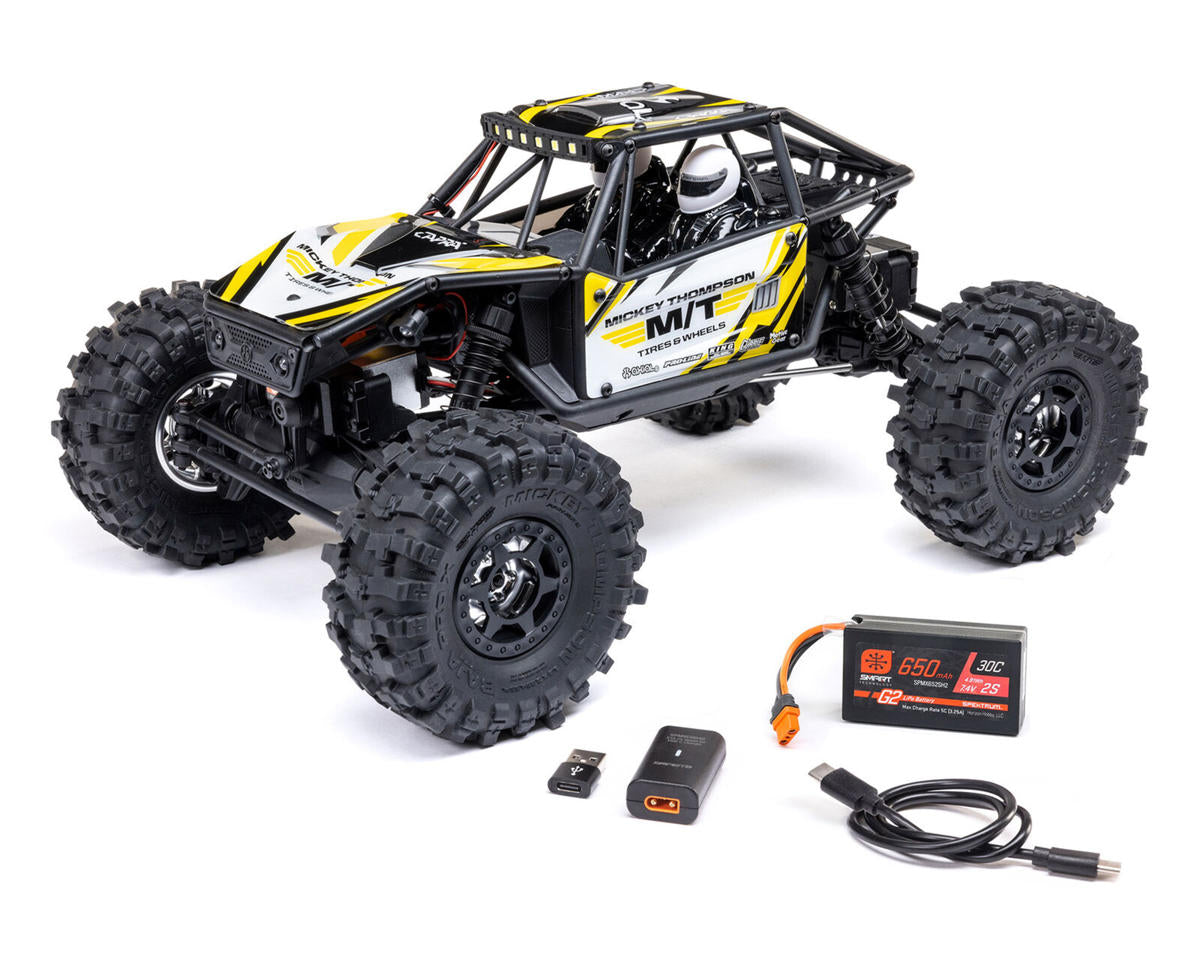 Axial UTB18 Capra 4WS 1/18 RTR 4WD Unlimited Trail Buggy (Choose Color) w/2.4GHz Radio, Battery & Charger