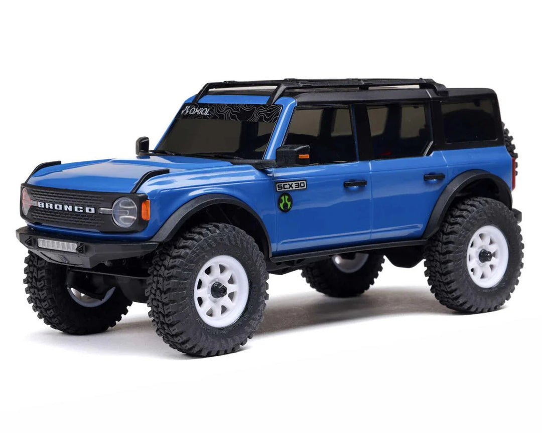 Axial SCX30 Ford Bronco 1/30 4WD RTR Scale Mini Crawler w/2.4GHz Radio, Battery & Charger