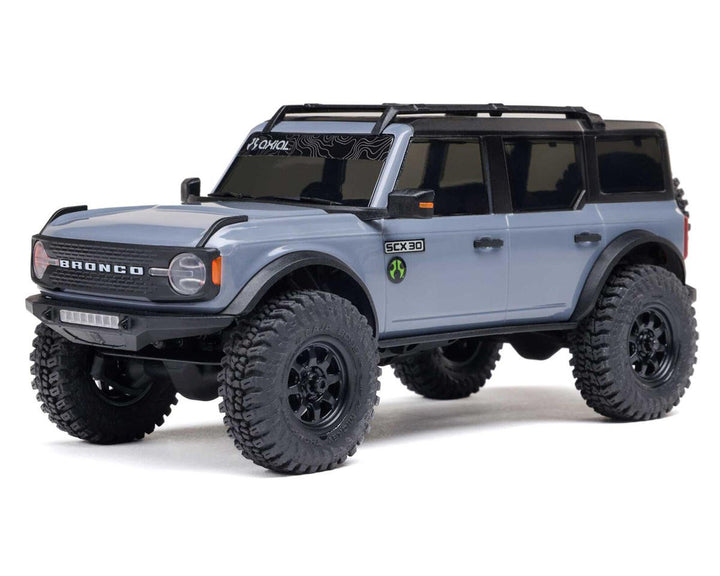Axial SCX30 Ford Bronco 1/30 4WD RTR Scale Mini Crawler w/2.4GHz Radio, Battery & Charger