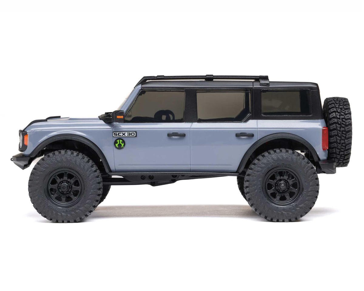 Axial SCX30 Ford Bronco 1/30 4WD RTR Scale Mini Crawler w/2.4GHz Radio, Battery & Charger