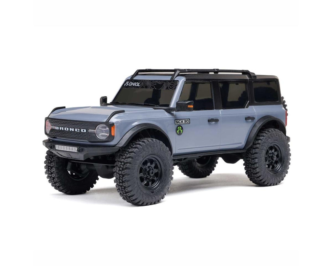Axial SCX30 Ford Bronco 1/30 4WD RTR Scale Mini Crawler w/2.4GHz Radio, Battery & Charger