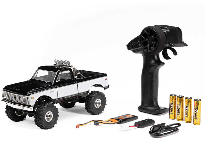 Axial SCX24 1971 Chevrolet C10 1/24 4WD RTR Scale Mini Crawler (Black) w/2.4GHz Transmitter