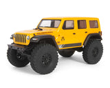 Axial 1/24 SCX24 Jeep Wrangler JLU CRC 4WD Rock Crawler Brushed RTR (Yellow)