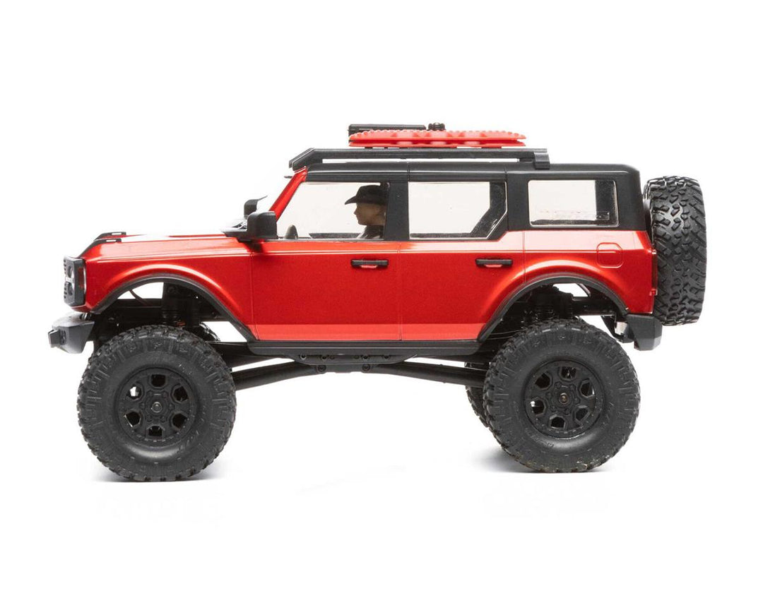 Axial 1/24 SCX24 Ford Bronco 4WD Rock Crawler Brushed RTR (Red) - Iron City RC Hobbies