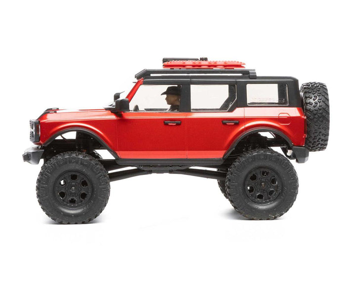 Axial 1/24 SCX24 Ford Bronco 4WD Rock Crawler Brushed RTR (Red) - Iron City RC Hobbies
