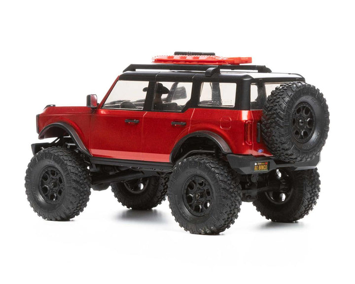 Axial 1/24 SCX24 Ford Bronco 4WD Rock Crawler Brushed RTR (Red) - Iron City RC Hobbies