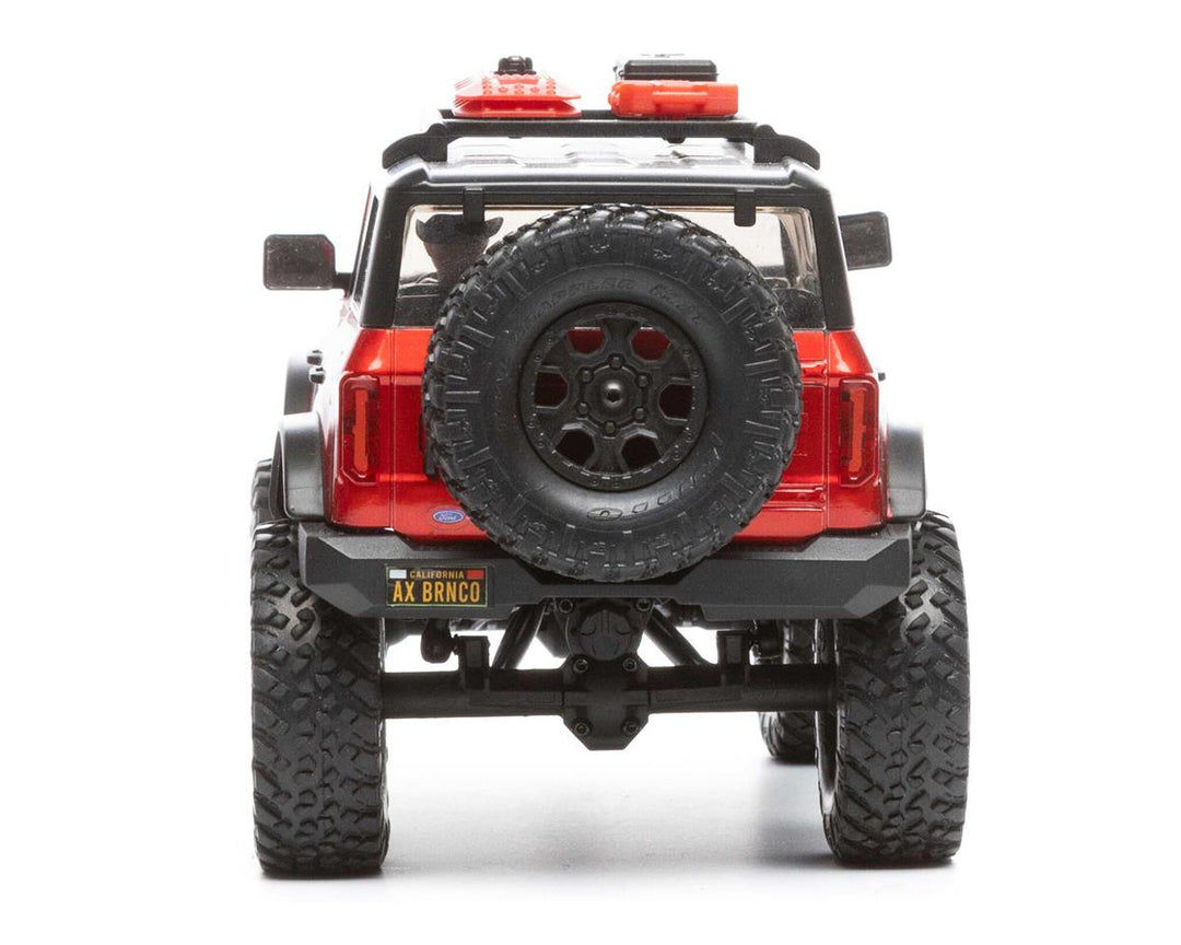 Axial 1/24 SCX24 Ford Bronco 4WD Rock Crawler Brushed RTR (Red) - Iron City RC Hobbies