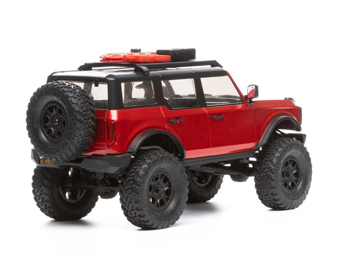 Axial 1/24 SCX24 Ford Bronco 4WD Rock Crawler Brushed RTR (Red) - Iron City RC Hobbies